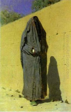 Ouzbek Woman In Tashkent 1873