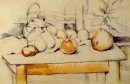 Pot Gember en Fruit Op Een Tafel