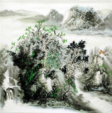 Árvores - Pintura Chinesa