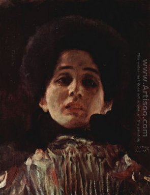 Face Portret van Een Dame