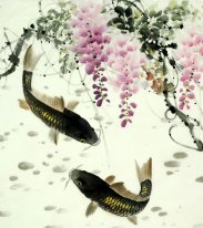 Fish&Flowers - Chinese Painting