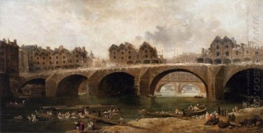 Pembongkaran Rumah di Pont Notre-Dame pada tahun 1786