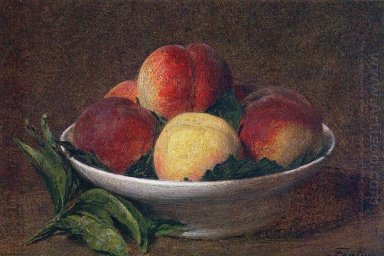 Peaches In A Bowl 1894