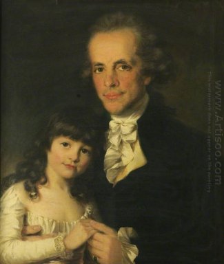 Colonel James Capper and His Daughter