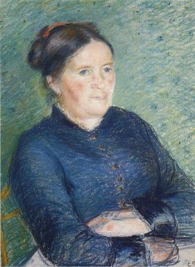 Portret van madame pissarro 1883
