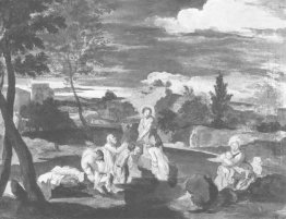 João Batista Batizando Pessoas 1819