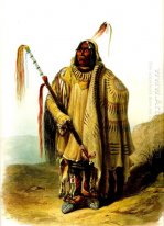 Pehriska Ruhpa Minatarre oder Big Indian aufgeblähtes