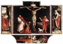 La première vision de l'autel Saint-Sébastien a quitté la Crucif