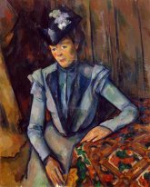 Vrouw In Blauw Madame Cezanne