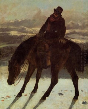 Hunter på hästrygg Redcovering The Trail 1864