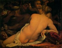 Venus avec un satyre et cupidon