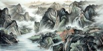 Montaña y agua - la pintura china