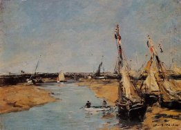 Trouville The Jettys Di Low Tide