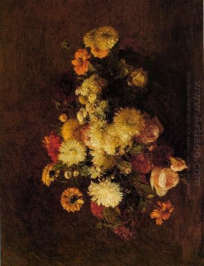 Boeket bloemen 1894