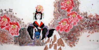 Bella dama - la pintura china
