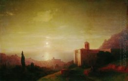 Noite Lunar On The Coast da Criméia 1852