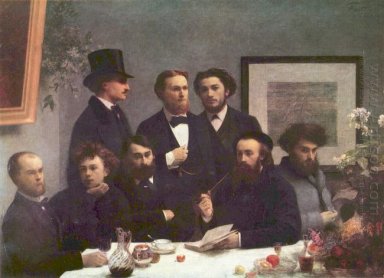 The Corner Of The Table 1872