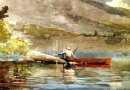 The Red Canoe 1884