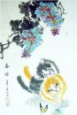 Katt - kinesisk målning