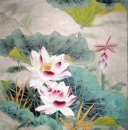 Lotus - peinture chinoise