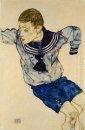 boy in a sailor suit 1913