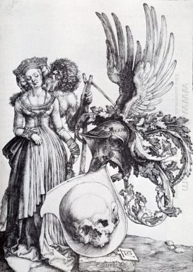 brasão com uma caveira 1503