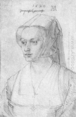 Portret van een vrouw uit brussel