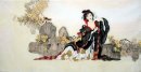 Vackra Lady - kinesisk målning