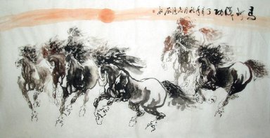 Horse - Peinture chinoise