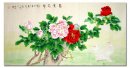 Pivoine-richesse - Peinture chinoise