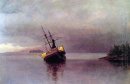 Wrak van de ancon in loring bay alaska 1889