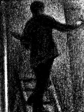 Konstnär på arbete 1884