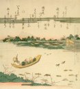 Un barco en el río Sumida