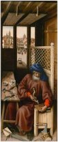 Das M ritt Altarbild - Joseph als mittelalterliche Zimmermann