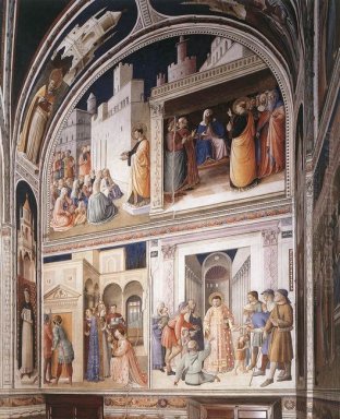 Scenes From The Lives Of Sts Lawrence And Stephen 1449