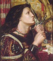 Joan Of Arc Kisses The Sword Of Liberation 1863