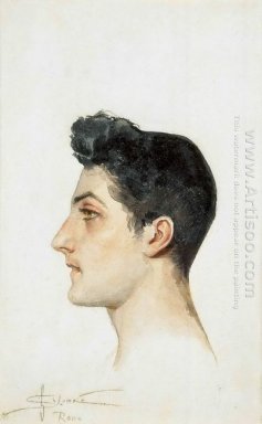 Retrato de hombre joven italiano