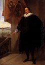 Portret van nicolaes van der borght