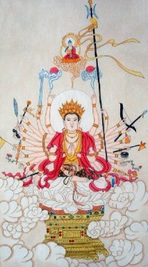 Guanyin-kinesisk målning