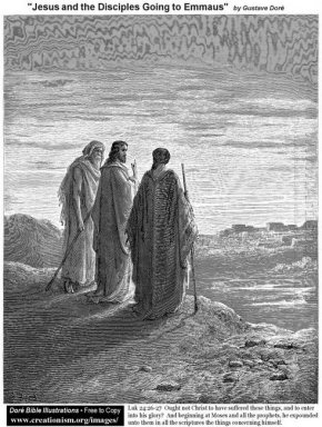 Yesus Dan Murid Pergi Untuk Emmaus