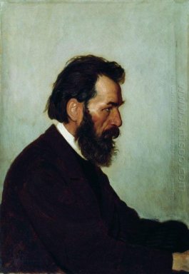 Portret van een IK Shevtsov 1869
