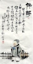 Figure buddiste - Pittura cinese