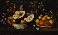 Nature morte avec fleurs et fruits