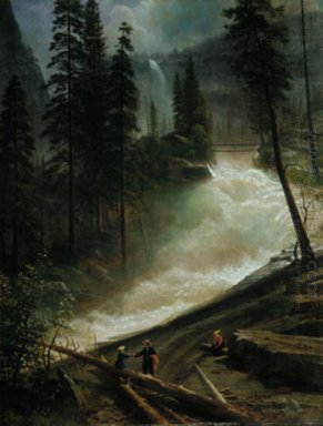 nevada falls yosemite 1872