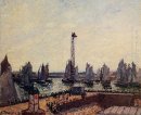 der Innenhafen und Piloten Steg Havre 1903