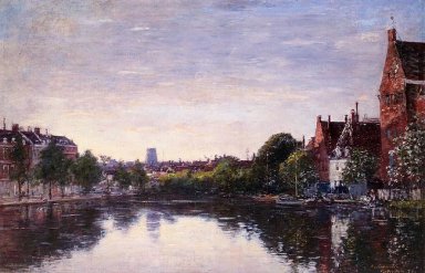 Rotterdam un coin du bassin 1877