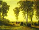 Promenading En El Bosque 1869