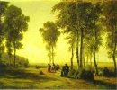 Promenading i skogen 1869
