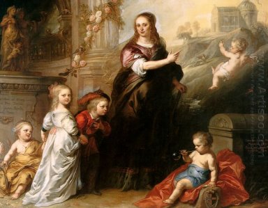 Josina Риз ван Веструм и ее дети