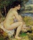 Sittande badande 1883